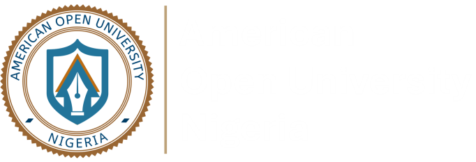 American Open University Nigeria logo
